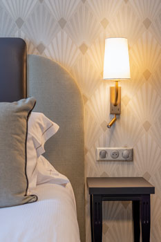 Photographie d'intérieur dans un hôtel à Caen